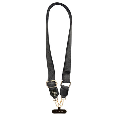 Curea Guess Crossbody PU 4G Metal Logo Negru