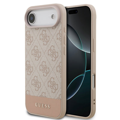 Husa Guess PU 4G Stripe pentru iPhone Air Roz