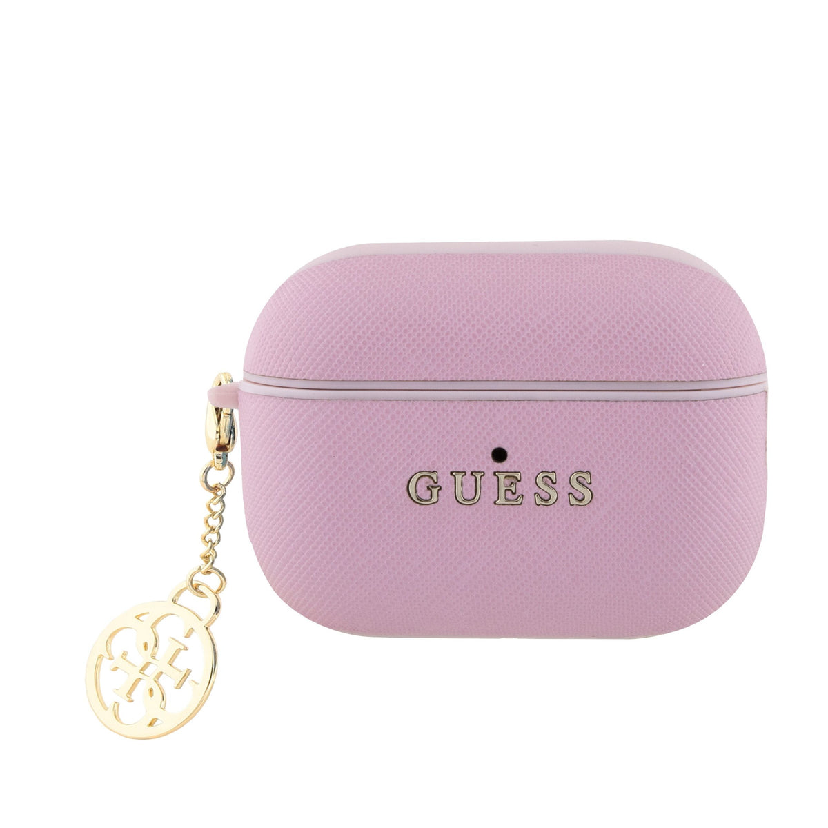 Husa Guess Saffiano 4G Charm pentru AirPods Pro 2 Roz