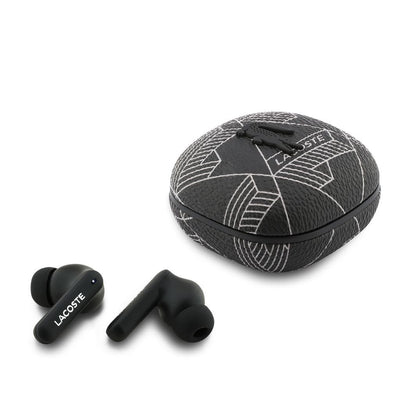 Casti Lacoste Monogram Blend ANC/ENC TWS Wireless Negru