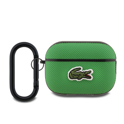 Husa Lacoste Petit Pique Croc Logo Patch pentru AirPods Pro 2 Verde