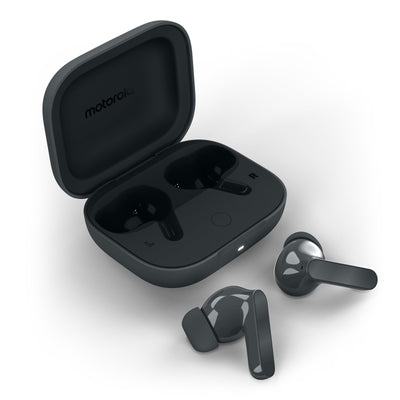 Casti Motorola Moto Buds Bass Wireless Shadow inchis