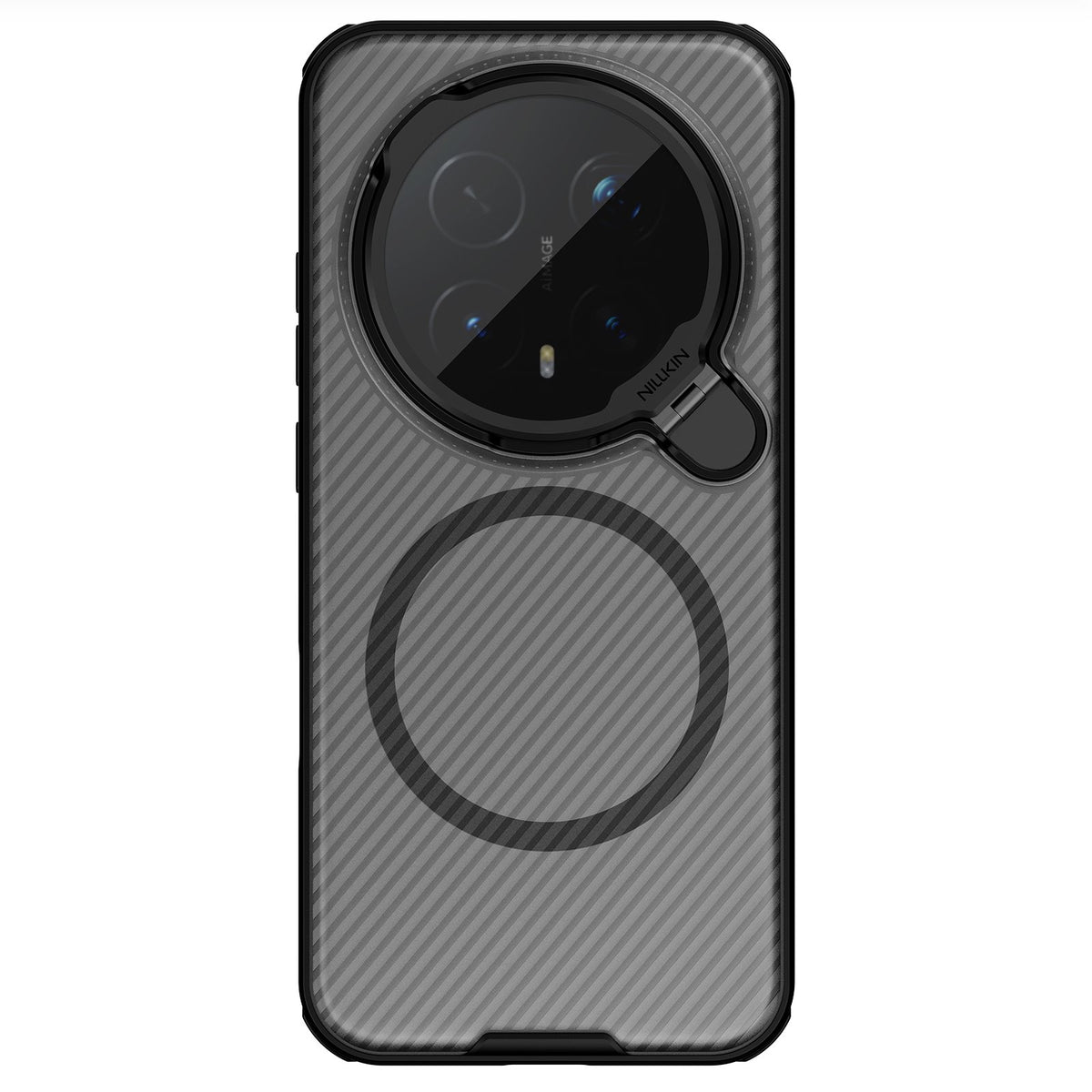 Husa Nillkin Camshield Prop Magnetic pentru Honor Magic 8 Pro Transparent Negru