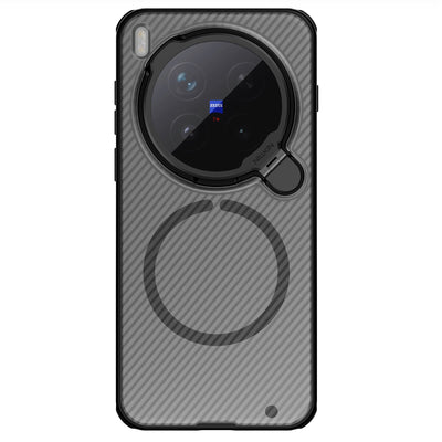 Husa Nillkin Camshield Prop Magnetic pentru Vivo X300 Pro Transparent Negru