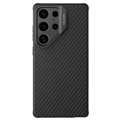 Husa Nillkin Carboprop Aramid Magnetic pentru Samsung Galaxy S25 Ultra Negru