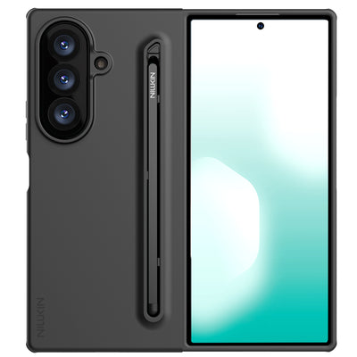 Husa Nillkin Flex Pure Fold Pen Slot pentru Samsung Galaxy Z Fold 8 Ultra Negru