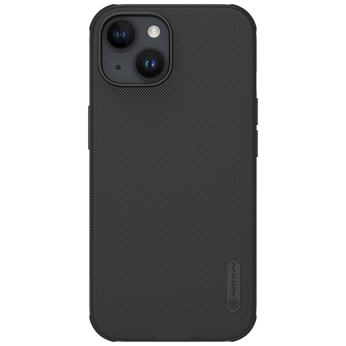 Husa Nillkin Super Frosted PRO pentru Apple iPhone 15 Negru (Without Logo Cutout)
