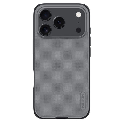 Husa Nillkin Super Frosted PRO pentru Apple iPhone 17 Pro/18 Pro Transparent Negru
