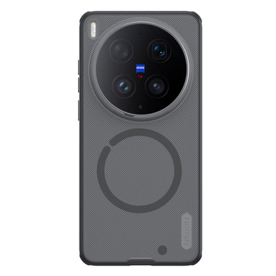 Husa Nillkin Super Frosted PRO Magnetic pentru Vivo X300 Ultra Transparent Negru