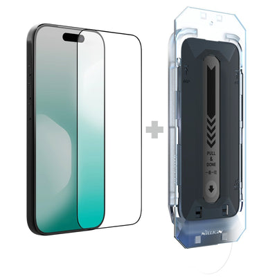 Folie Nillkin sticla 2.5D CP+ PRO Negru pentru Apple iPhone 17 Pro/18 Pro (cu Applicator)