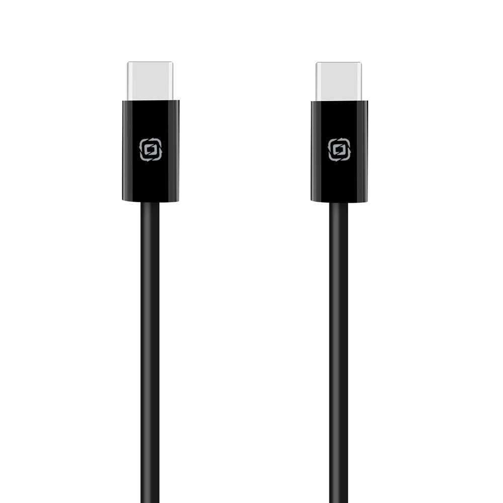 Cablu Obal:ME Longrun Usb-c/Usb-c 60W 2m Negru