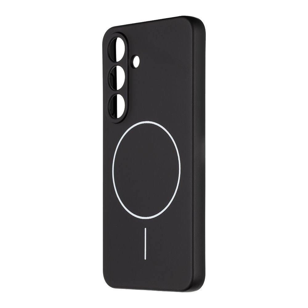 Husa Obal:ME Magnetix mat TPU pentru Samsung Galaxy S25 Negru