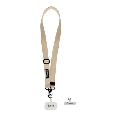 Husa Obal:ME Necktag Ribbon Rope pentru Mobile Phone Ivory