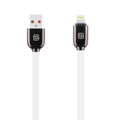 Cablu Obal:ME Sleek Usb-a/Lightning Alb