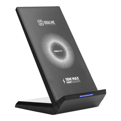 Incarcator priza Obal:ME Standcharger Wireless Charging Stand 15W Negru