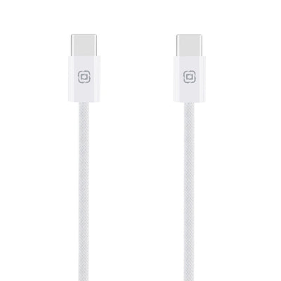 Cablu Obal:ME Super Fast Usb-c/Usb-c Braided 60W 1m Alb