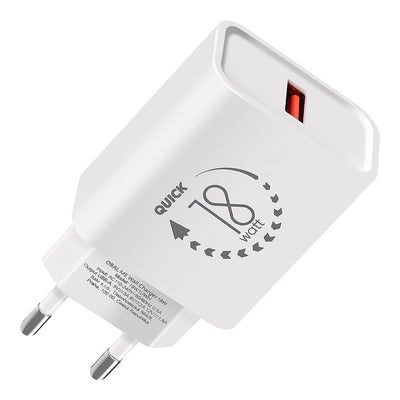 Incarcator priza Obal:ME Usb-a 18W Alb
