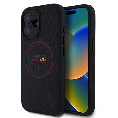 Husa Rosu Bull PC/TPU Rosu Ring Magsafe pentru iPhone 16 Plus Navy