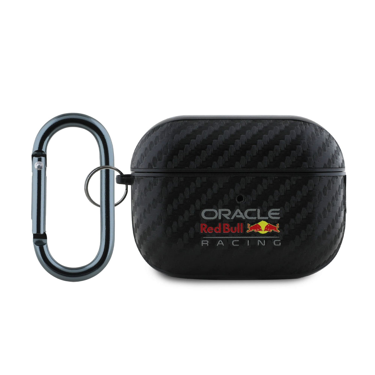 Husa Rosu Bull PU Carbon pentru AirPods Pro 2 Negru
