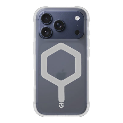 Husa Tactical Magforce Hexagon pentru Apple iPhone 17 Pro T-Alb