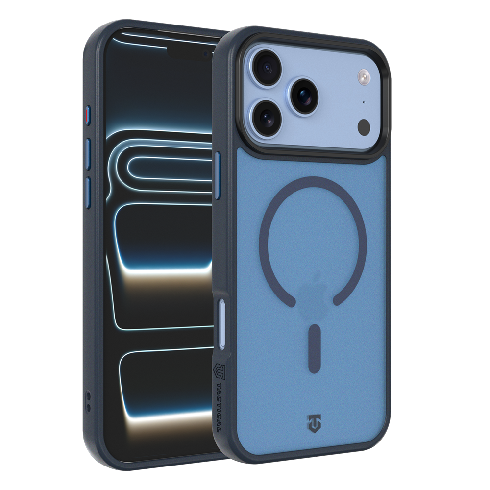 Husa Tactical Magforce Hypersand pentru Apple iPhone 17 Pro/18 Pro Deep Albastru