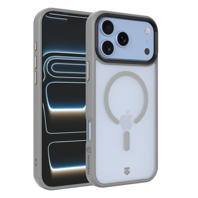 Husa Tactical Magforce Hypersand pentru Apple iPhone 17 Pro Max/18 Pro Max Gri deschis