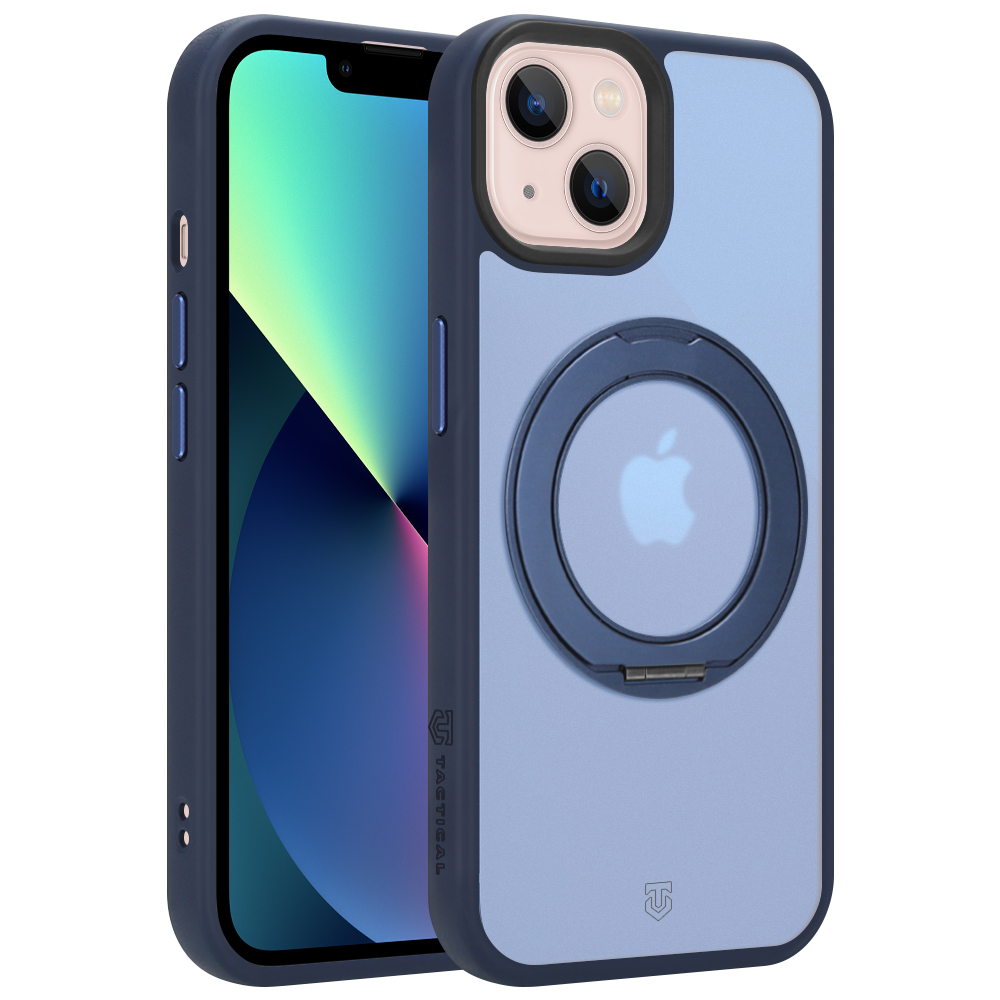 Husa Tactical Magforce Hyperstand pentru Apple iPhone 13 Deep Albastru