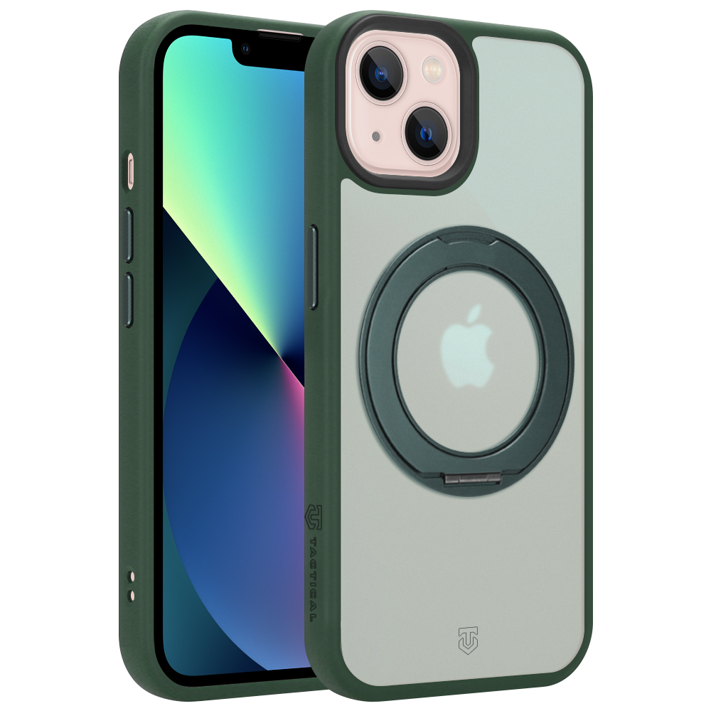 Husa Tactical Magforce Hyperstand pentru Apple iPhone 13 Forest Verde