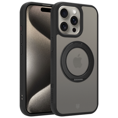 Husa Tactical Magforce Hyperstand pentru Apple iPhone 15 Pro Max Asphalt