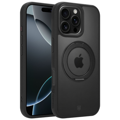 Husa Tactical Magforce Hyperstand pentru Apple iPhone 16 Pro Max Asphalt