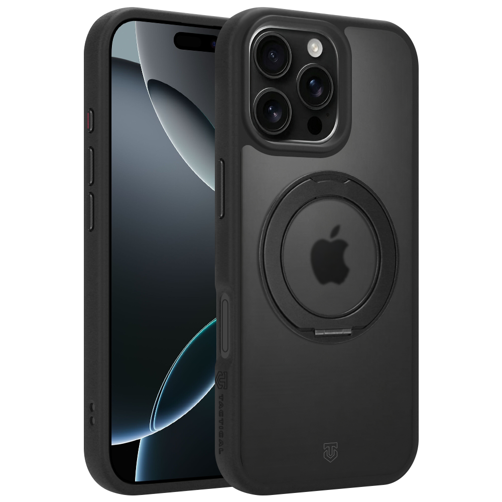 Husa Tactical Magforce Hyperstand pentru Apple iPhone 16 Pro Max Asphalt
