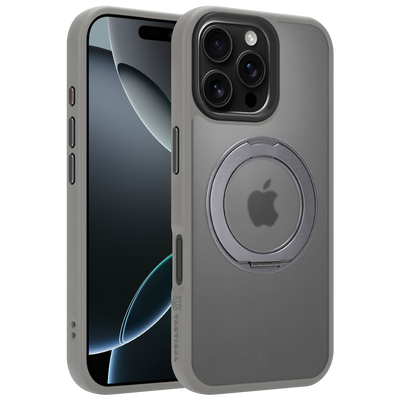 Husa Tactical Magforce Hyperstand pentru Apple iPhone 16 Pro Max Gri deschis
