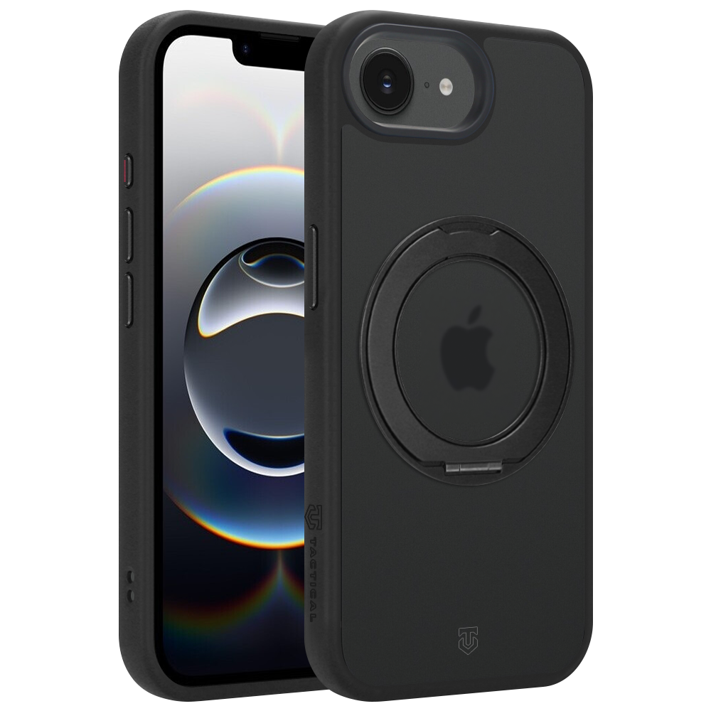Husa Tactical Magforce Hyperstand pentru Apple iPhone 16e/17e Asphalt