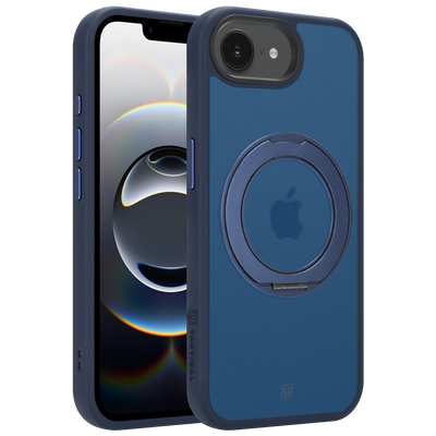 Husa Tactical Magforce Hyperstand pentru Apple iPhone 16e/17e Deep Albastru