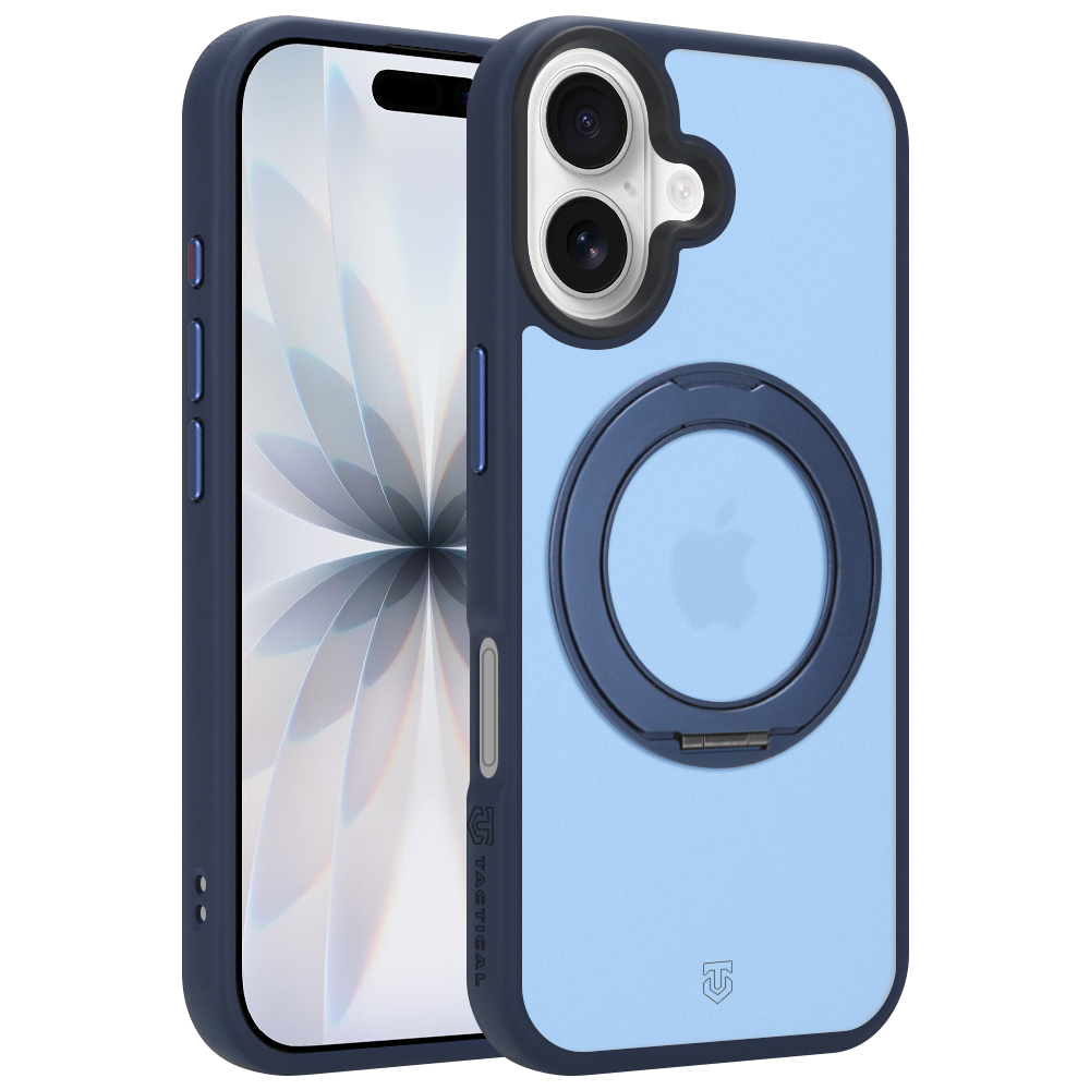Husa Tactical Magforce Hyperstand pentru Apple iPhone 17 Deep Albastru