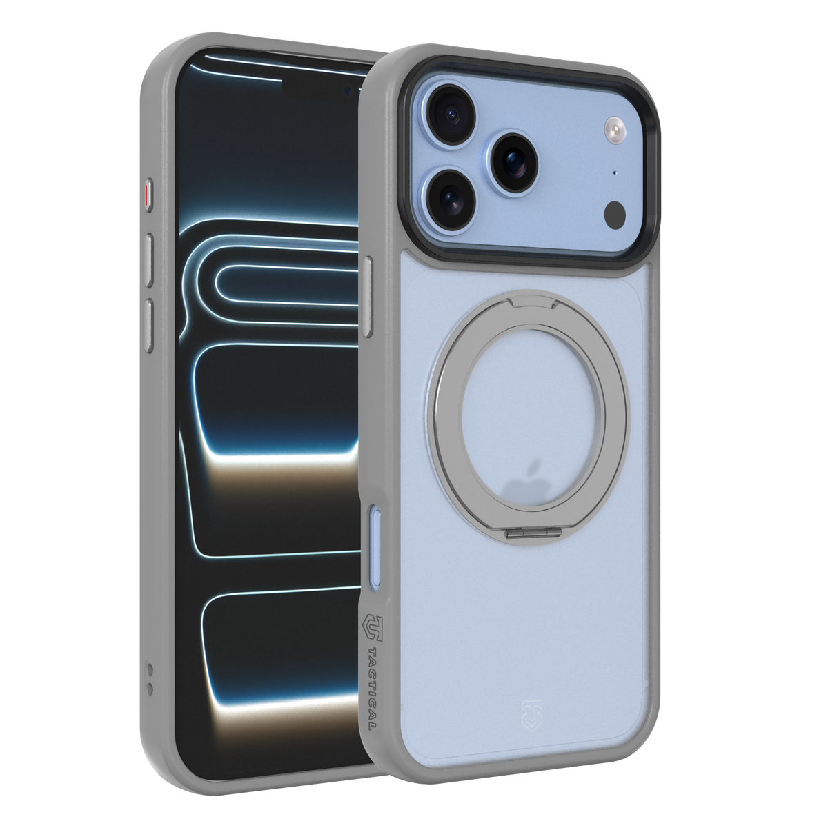 Husa Tactical Magforce Hyperstand pentru Apple iPhone 17 Pro/18 Pro Gri deschis