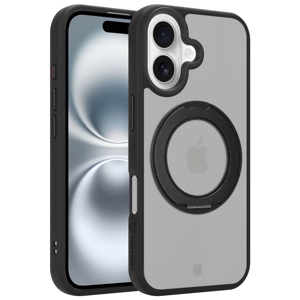 Husa Tactical Magforce Hyperstandcover pentru Apple iPhone 16 Asphalt