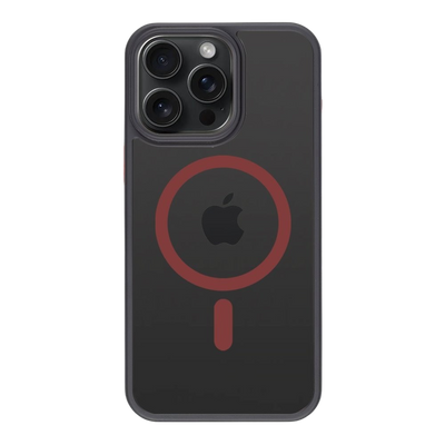 Husa Tactical Magforce Hyperstealth 2.0 pentru Apple iPhone 15 Pro Max Negru/Rosu