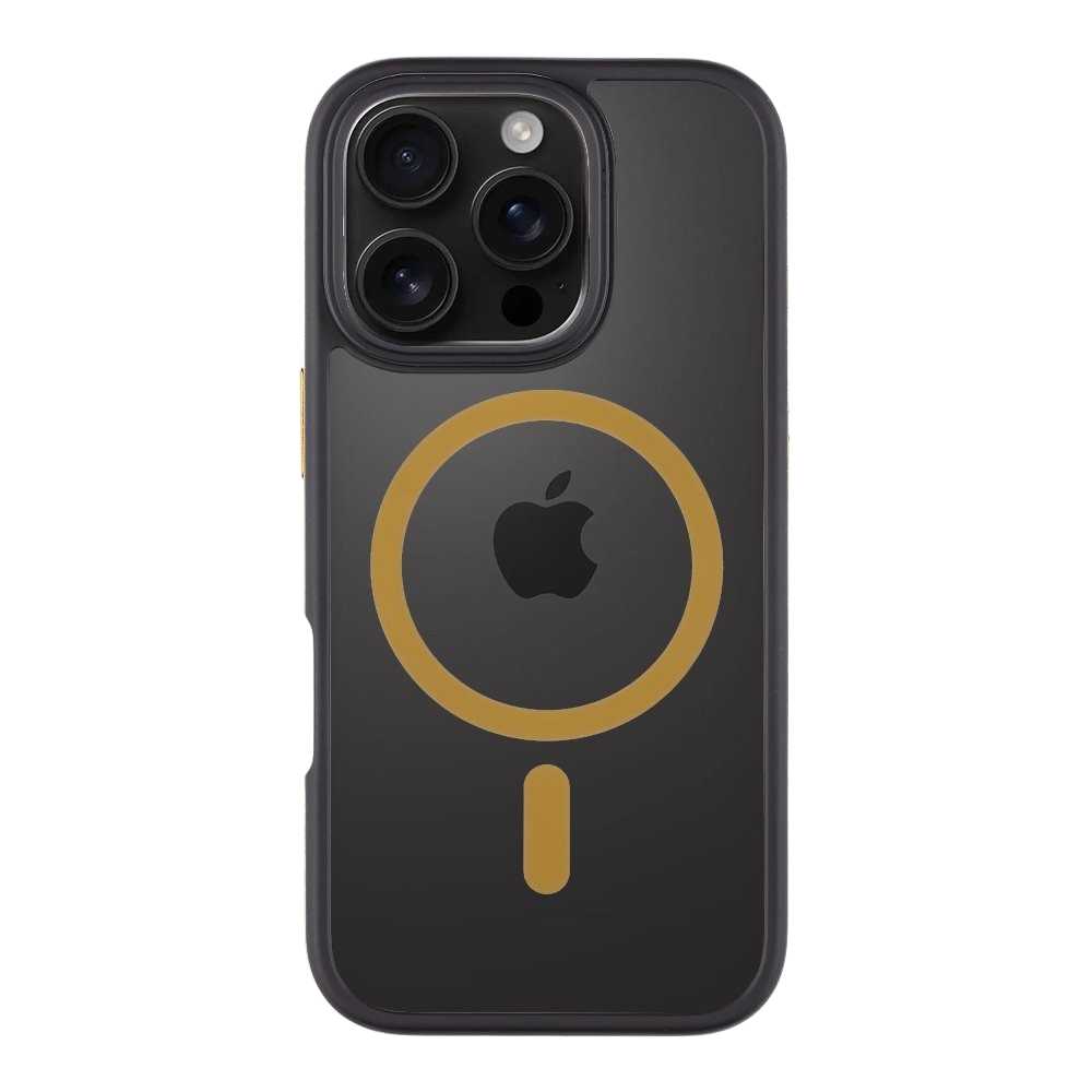 Husa Tactical Magforce Hyperstealth 2.0 pentru Apple iPhone 16 Pro Negru/Galben
