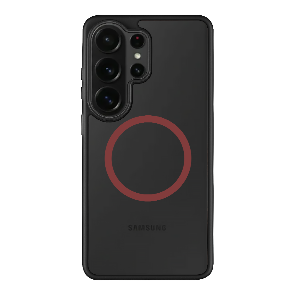 Husa Tactical Magforce Hyperstealth 2.0 pentru Samsung Galaxy S26 Ultra Negru/Rosu