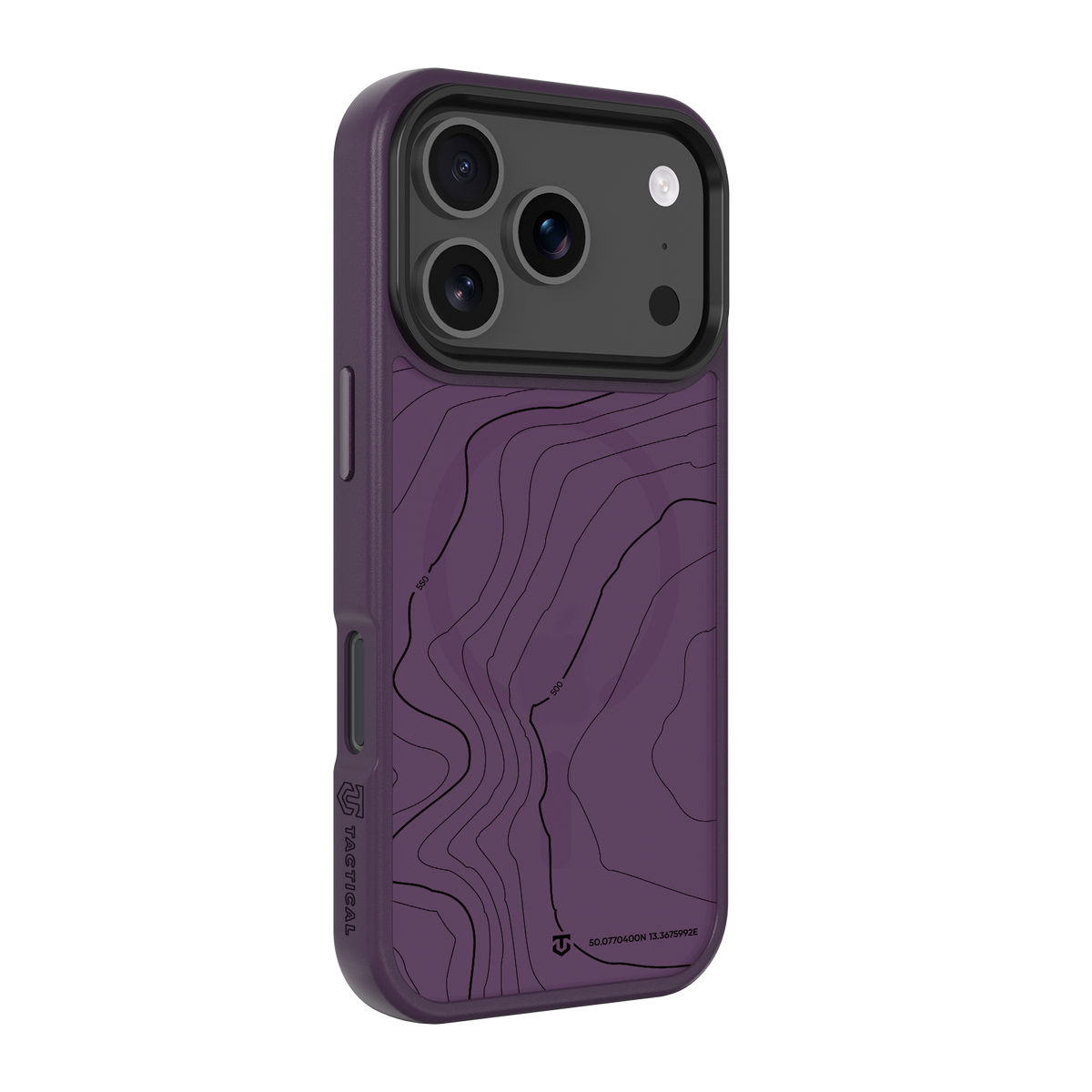 Husa Tactical Magforce Hyperstealth Sika pentru Apple iPhone 17 Pro/18 Pro Burgundy Smoke