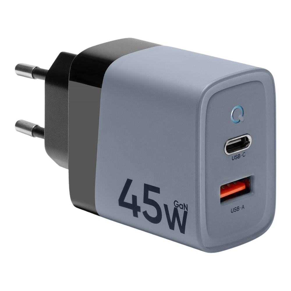 Incarcator priza Tactical Microgrid Gan 45W Gri