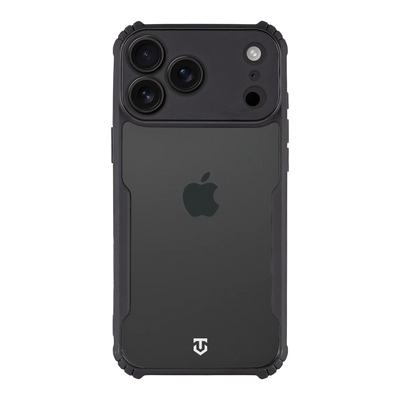 Husa Tactical Quantum Stealth pentru Apple iPhone 18 Pro Max Transparent/Negru