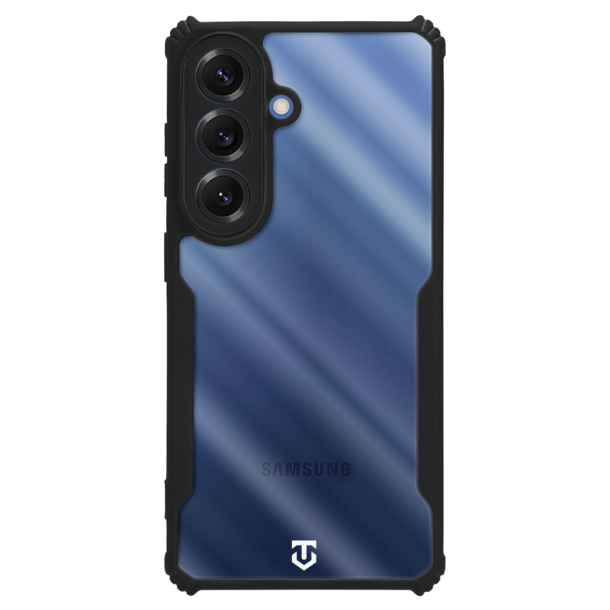 Husa Tactical Quantum Stealth pentru Samsung Galaxy S26 Transparent/Negru