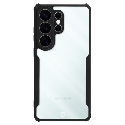 Husa Tactical Quantum Stealth pentru Samsung Galaxy S26 Ultra Transparent/Negru