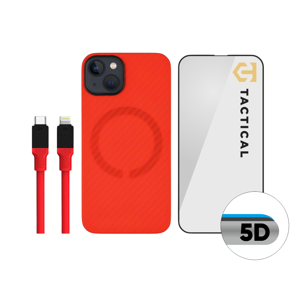 Husa Tactical Rosu Limited Edition Combo pentru Apple iPhone 13