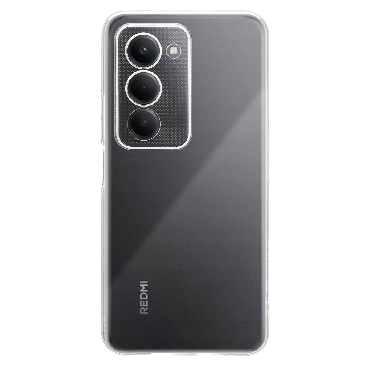 Husa Tactical TPU pentru Xiaomi Redmi 15 4G/5G Transparent