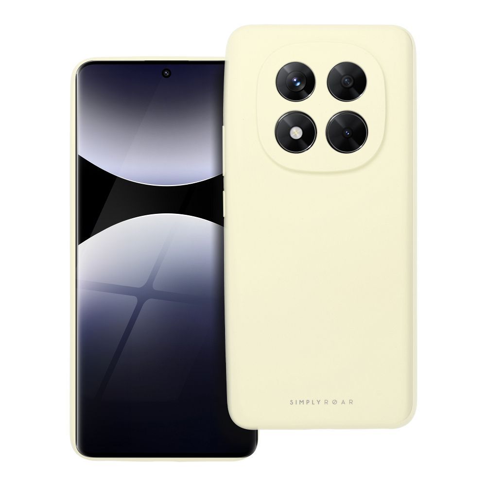 Husa Roar Cloud Skin pentru Xiaomi Redmi Note 14 Pro+ 5G Galben deschis