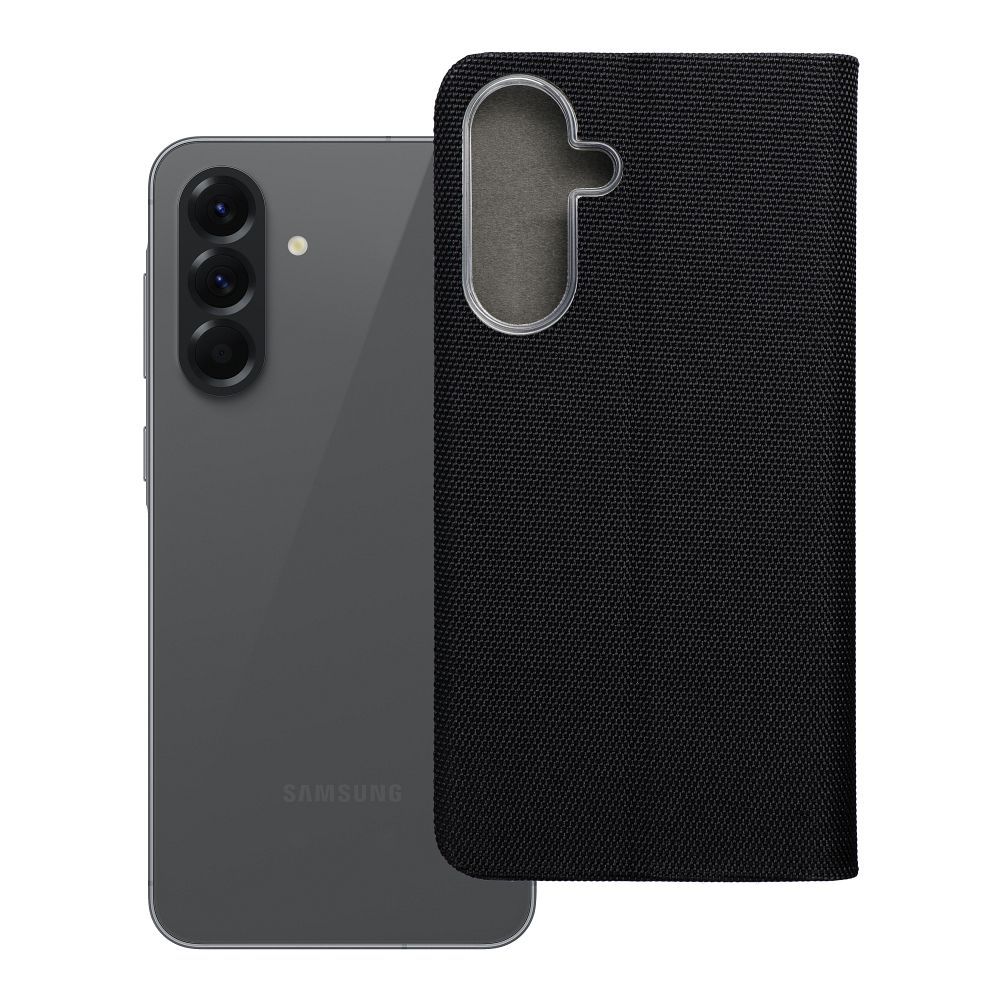 Husa Sensitive Book Flip pentru Samsung A56 5G Negru