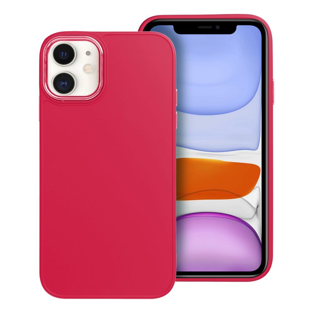 Husa Frame pentru iPhone 11 Magenta